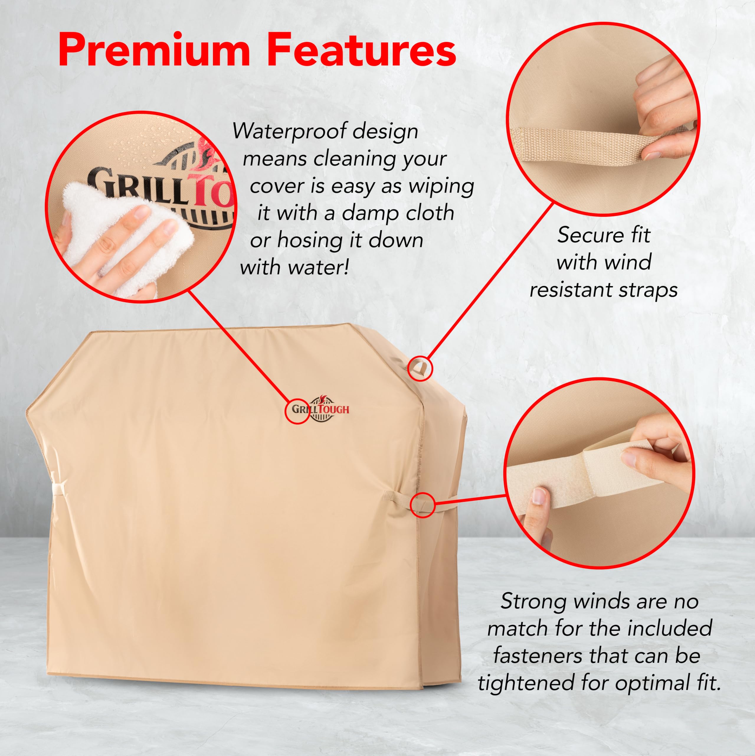 GrillTough universal fit for Weber Genesis Char-Broil grills