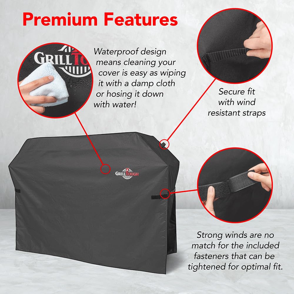 GrillTough weather resistant material demonstrates outdoor durability