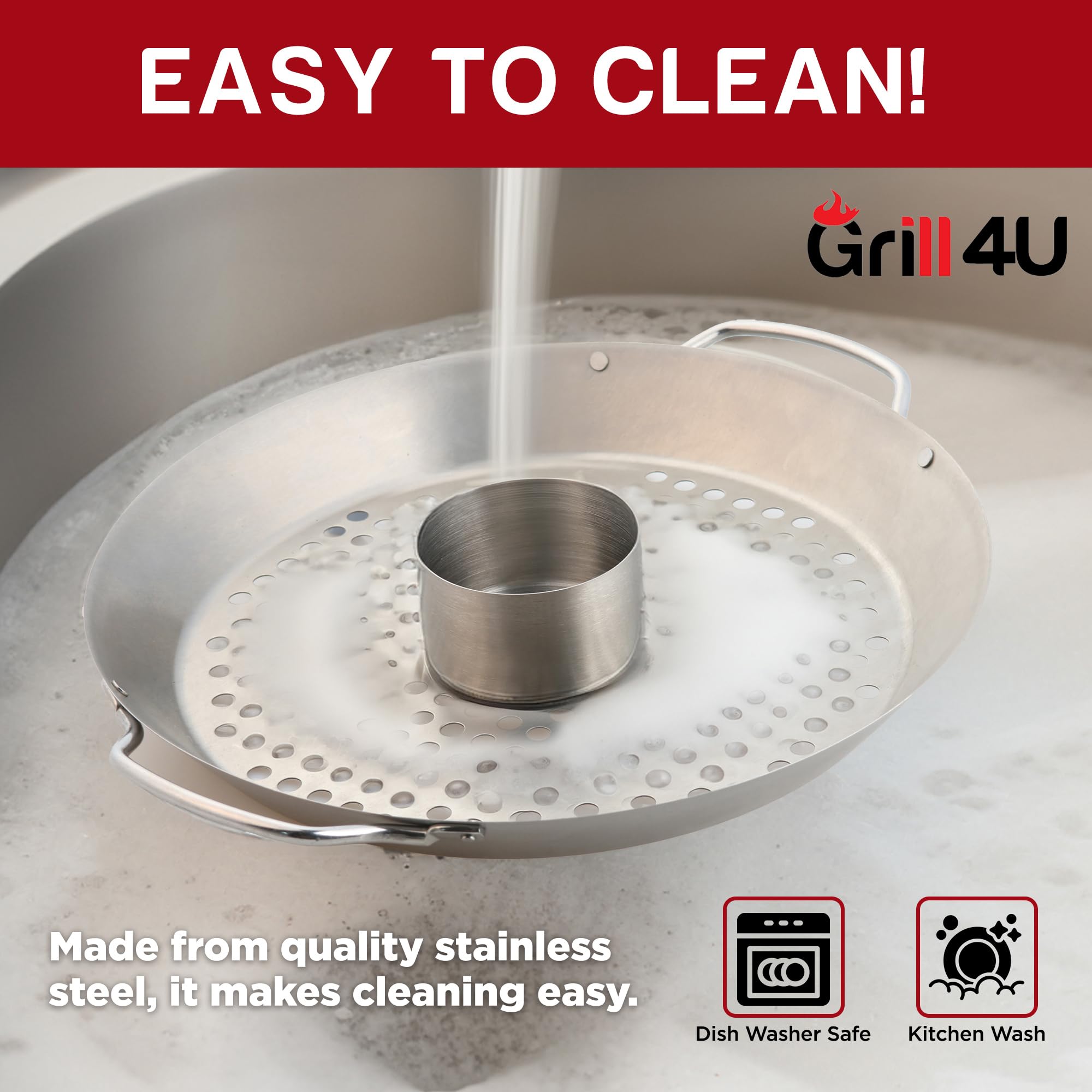 GrillX in oven enables year-round roasting with steady heat