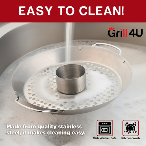 GrillX in oven enables year-round roasting with steady heat