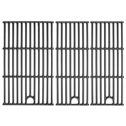 Grimate cast iron grate 17x7 small, Char-Broil compatible for durable searing.