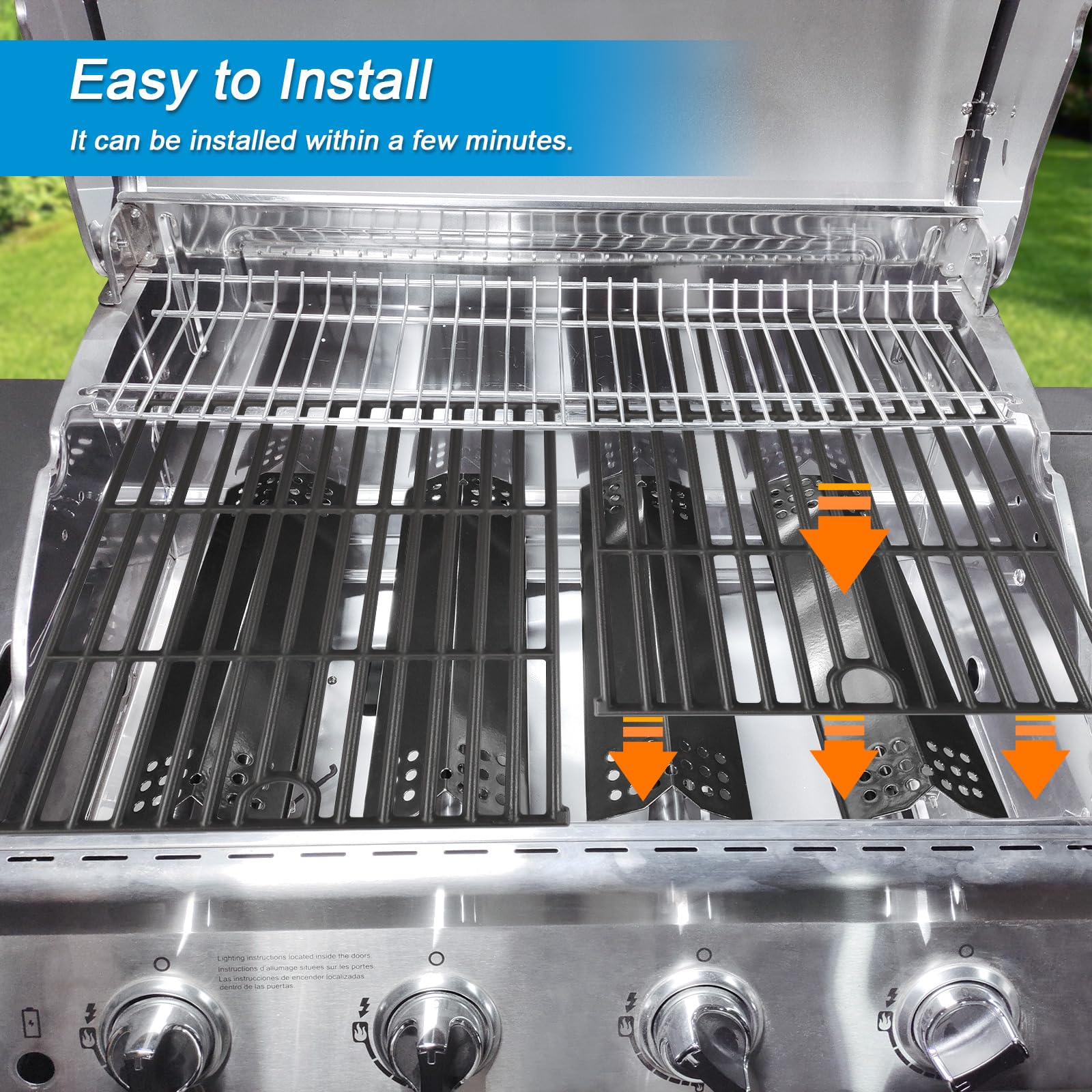 Replacement parts packaging for Grimate Nexgrill 720-0925P kit.