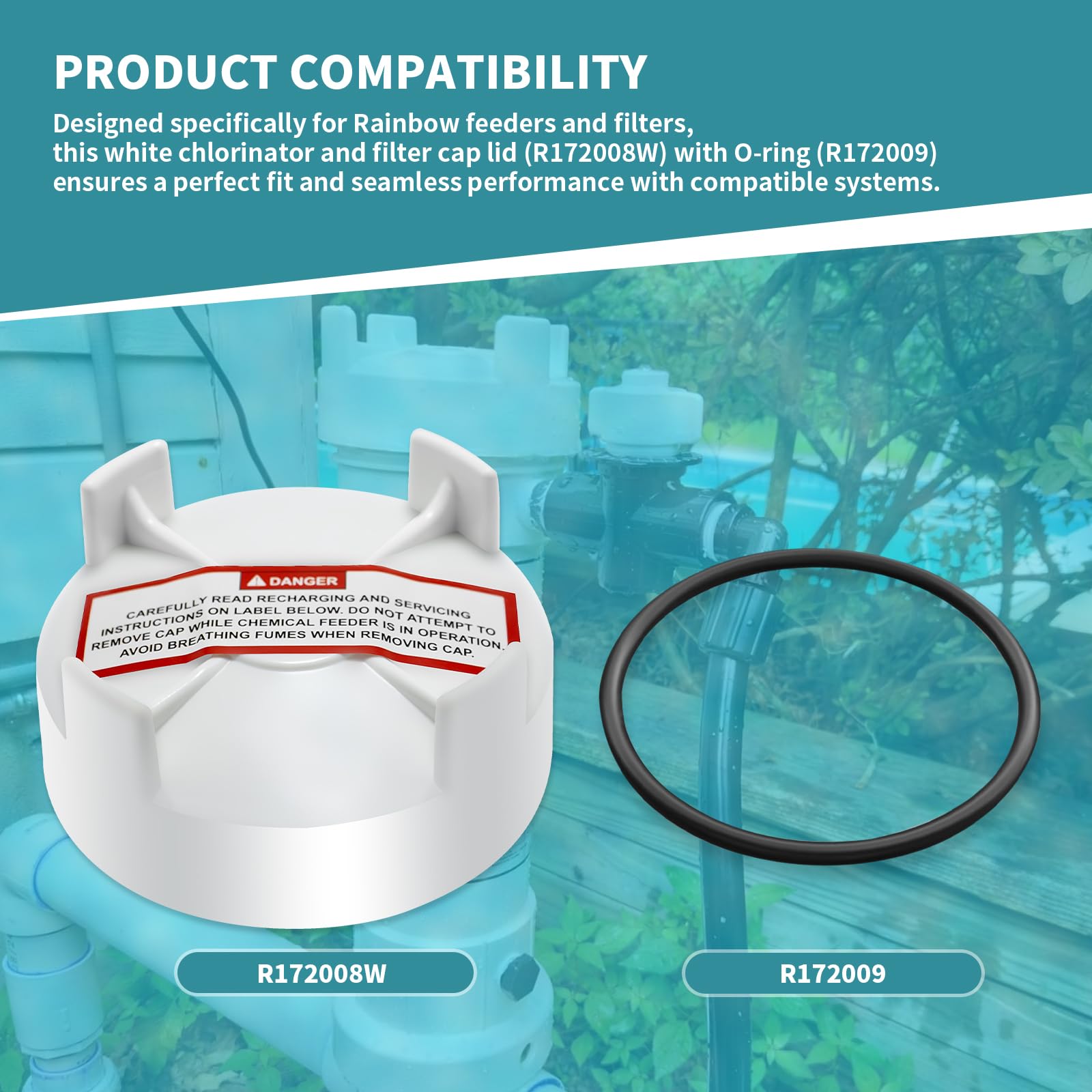 GripNex R172009 O-ring forming a watertight seal for steady flow