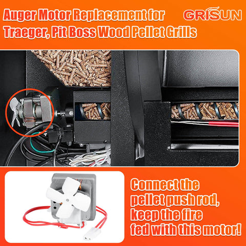 GRISUN easy-install hopper-removal guides quick replacement with minimal tools.