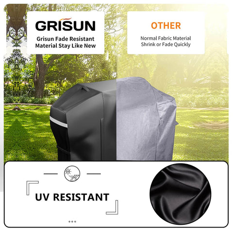 GRISUN design highlights fabric handles and reflective strips for easy handling at night.