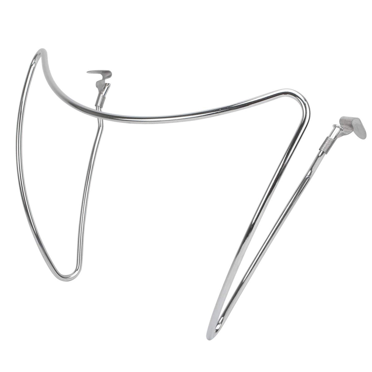 GRISUN grill lid holder clipped to Weber 18.5-inch kettle for secure lid storage