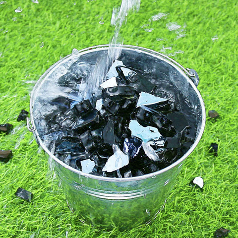 GRISUN heat-resistant-durable-fire-glass withstands high temperatures without fading.