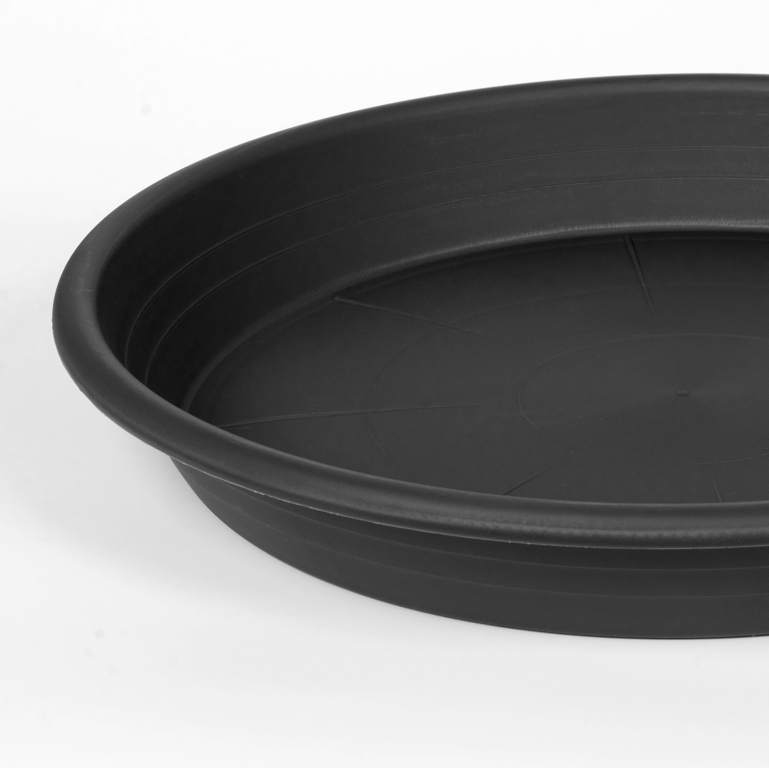 Grjoprt plant saucers multi-use, doubles as bird bath or tray.