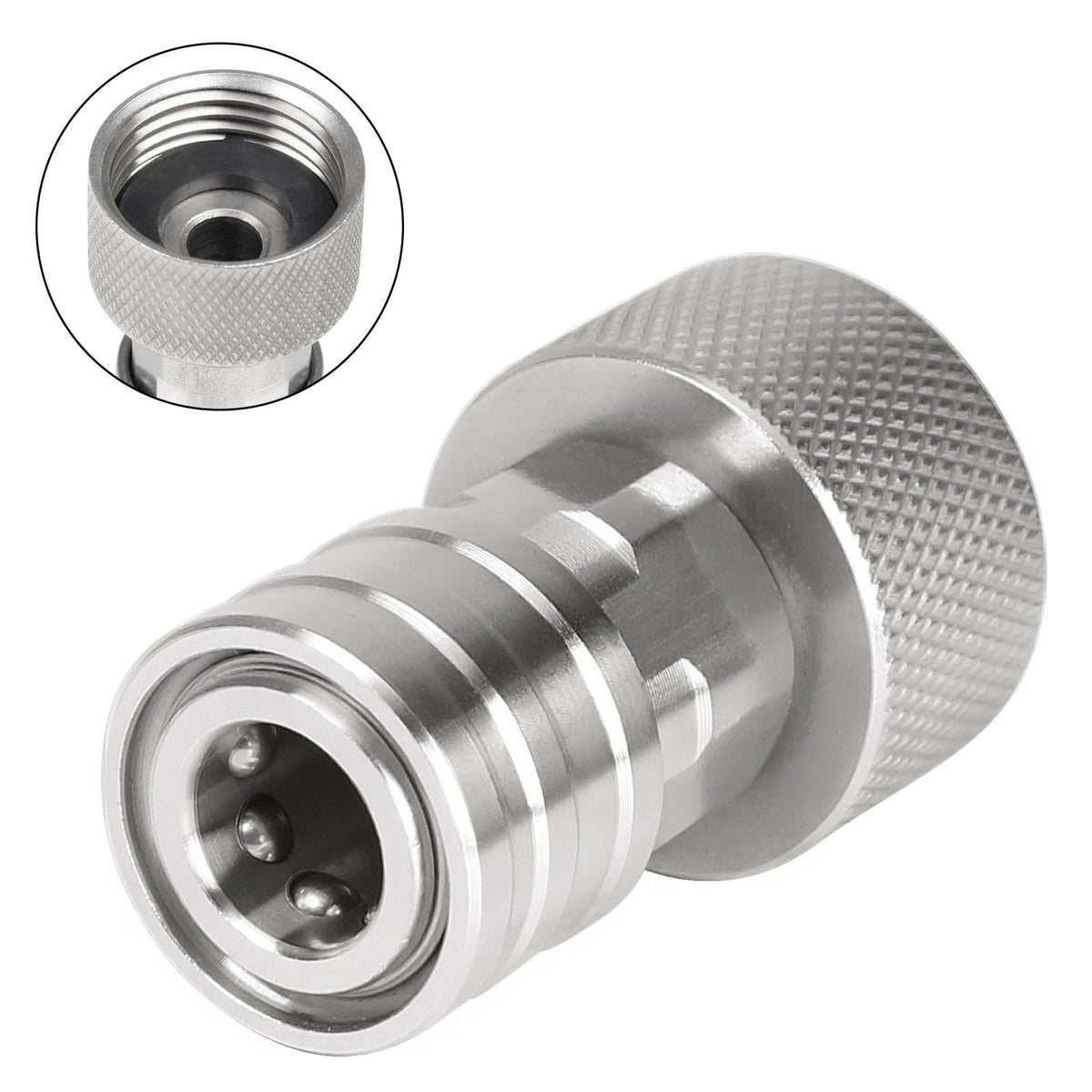 Grngven garden hose to pressure washer adapter enables versatile cleaning.