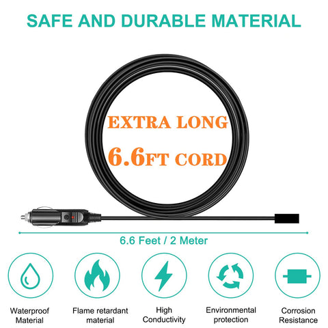 GRNPOWCN LED indicator on car charger for charging status
