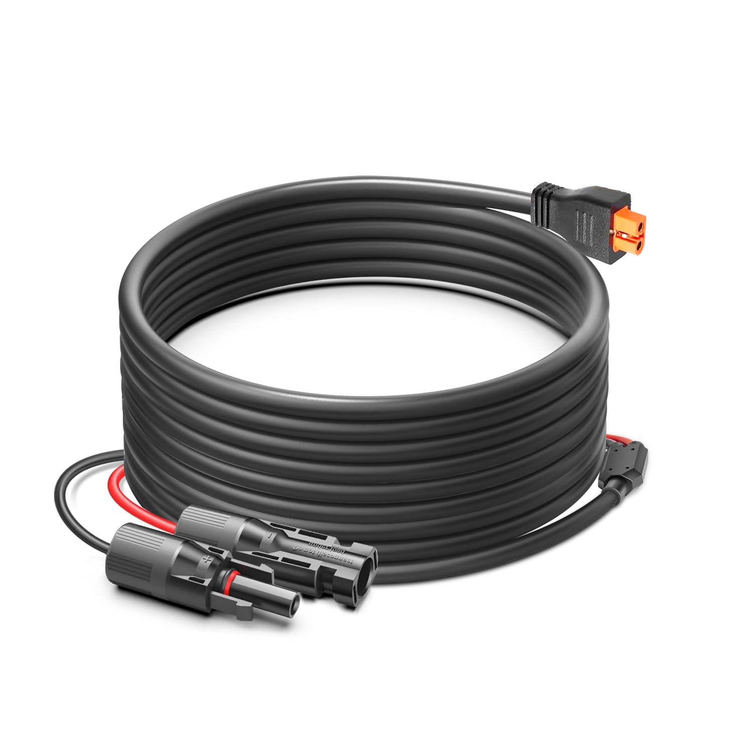 GRNPOWCN solar to XT60i extension cable, 16.5 ft, flexible sun-to-generator setup