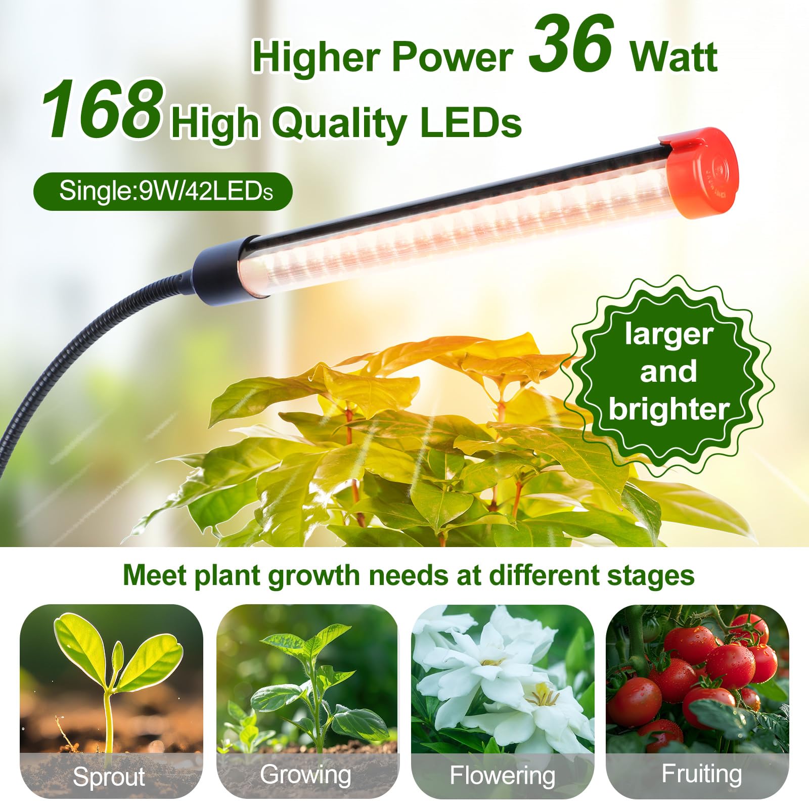 GroCruiser timer modes enable auto on off for plant care