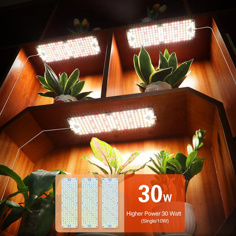GroCruiser full-spectrum 30W LED lighting for seed starting and growth