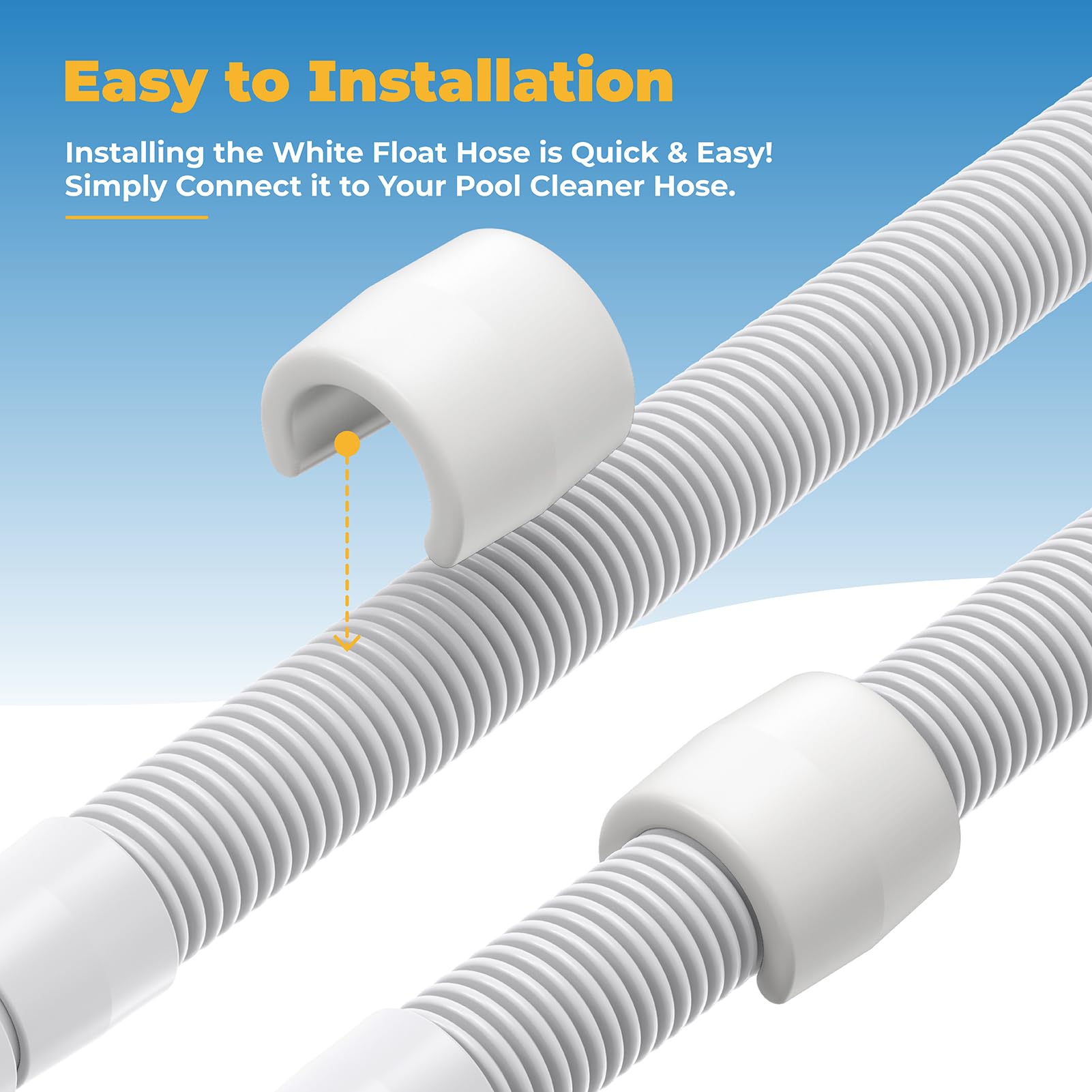 GRONGU durable buoyant hose float resists corrosion and wear