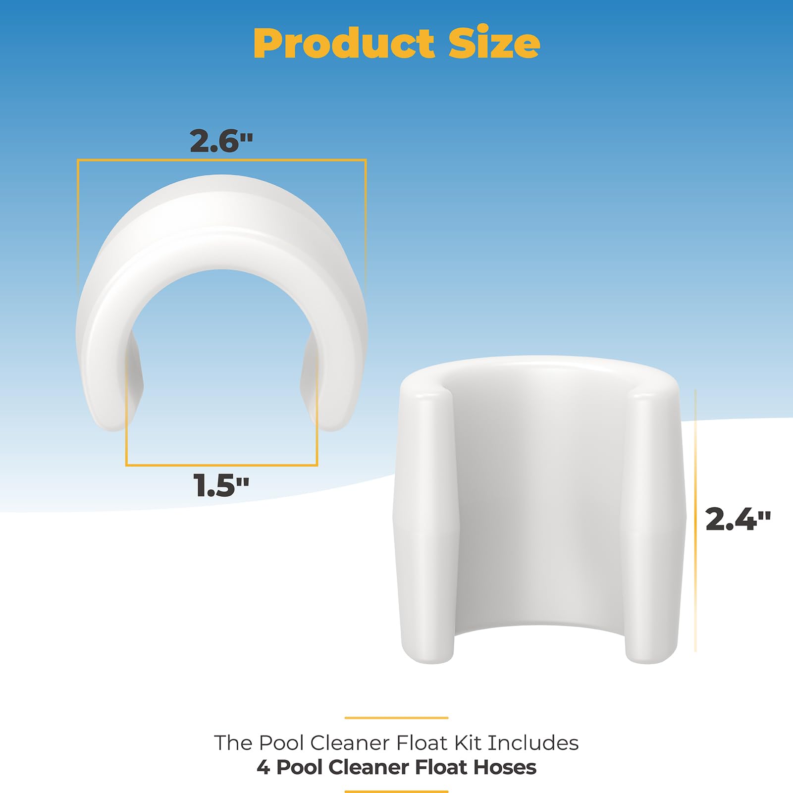 GRONGU float in white for Hayward PVX280PK2 compatibility