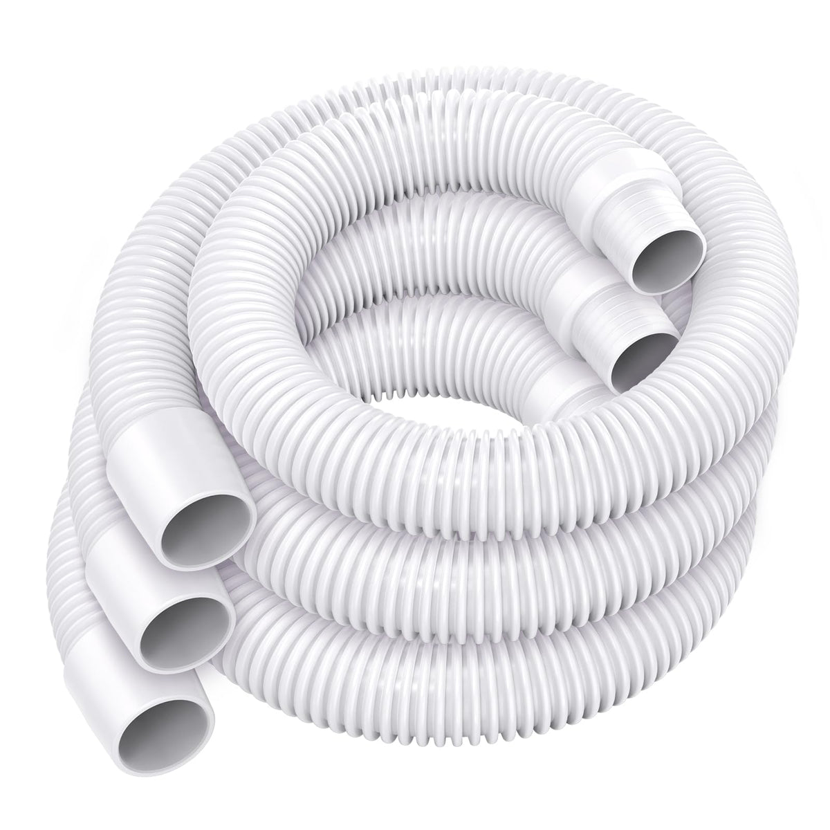 GRONGU universal pool vacuum hose 48 inch straight cuff improves quick pool cleaning setup.