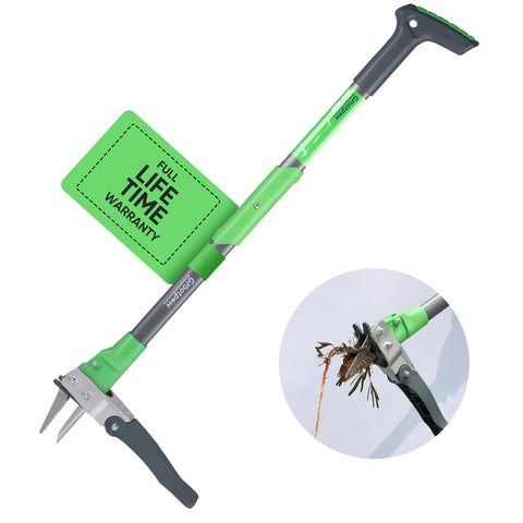 Grootpow WP5 stand-up weed puller with 40in handle for easy use
