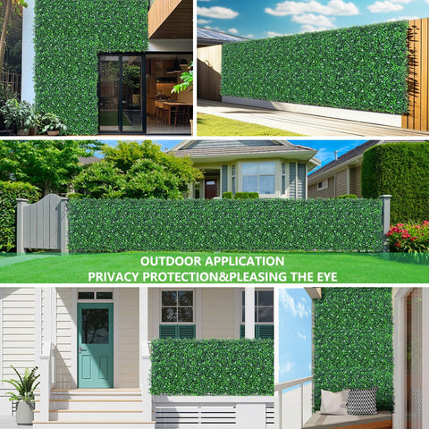 Grooy maintenance-free panels add lush privacy to any space.