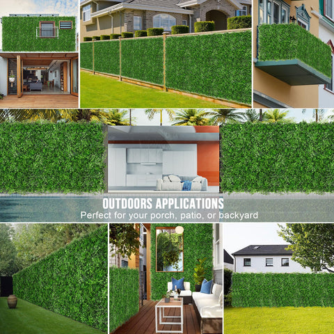 Grooy privacy wall fence coverage suited for porches and patios.
