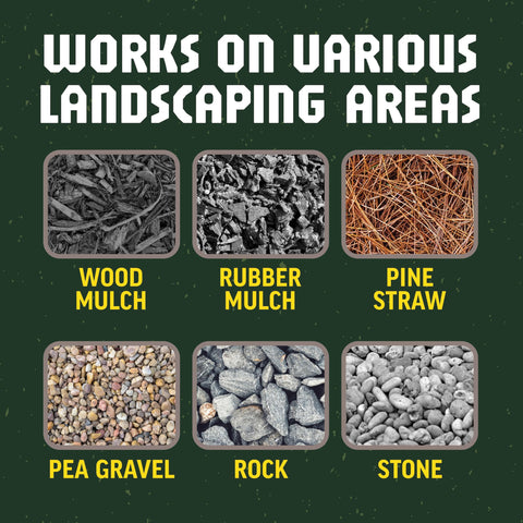 Ground Grip Glue on pea gravel creates a neat, permeable bond.