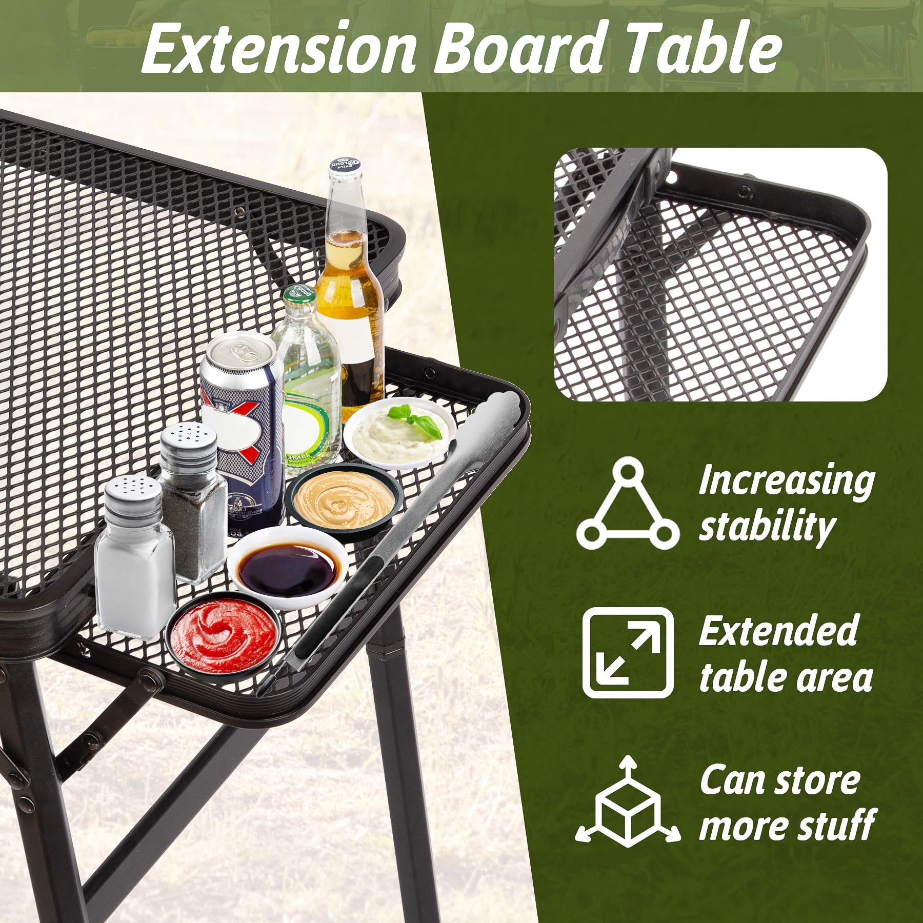Grovind sturdy hexagonal legs provide stable support.
