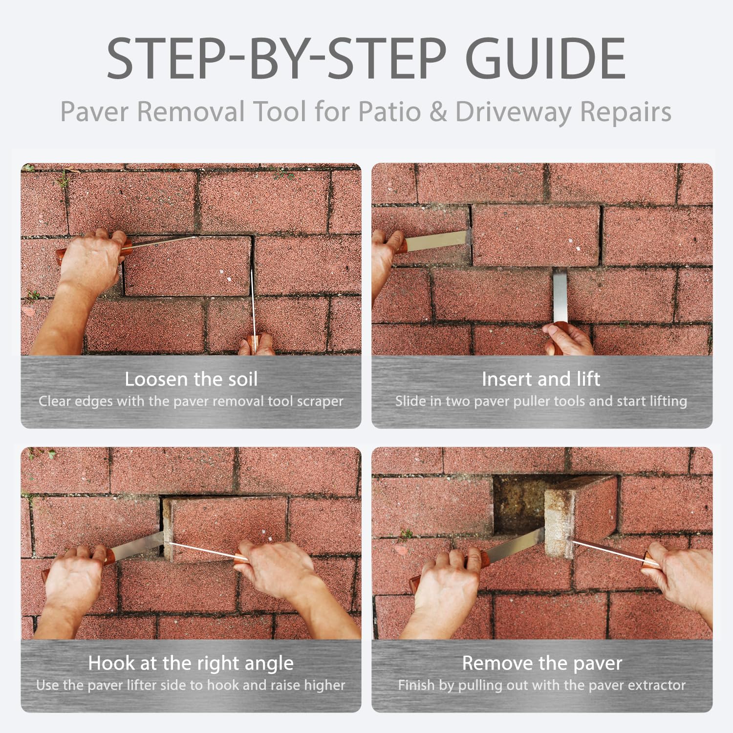 Grovvy heavy-duty steel construction resists rust over years of outdoor use.