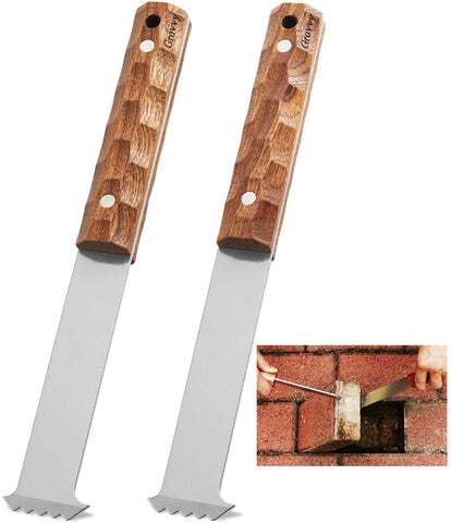 Grovvy paver removal tool with Sapele handle for durable outdoor use.