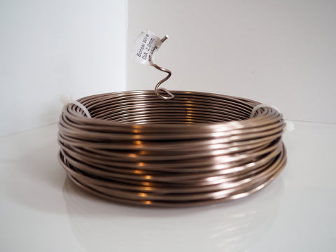 Grow A Bonsai Tree anodized 2mm wire black close up for precise shaping