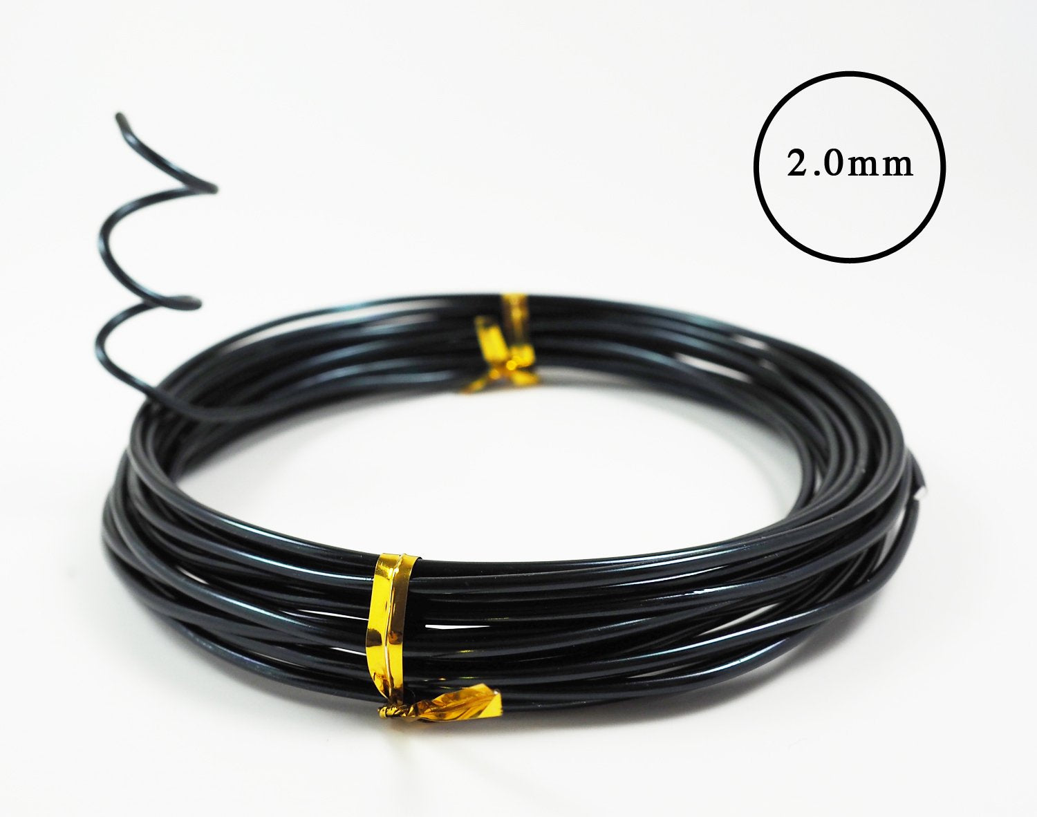 Grow A Bonsai Tree black anodized wire for blending with bark.