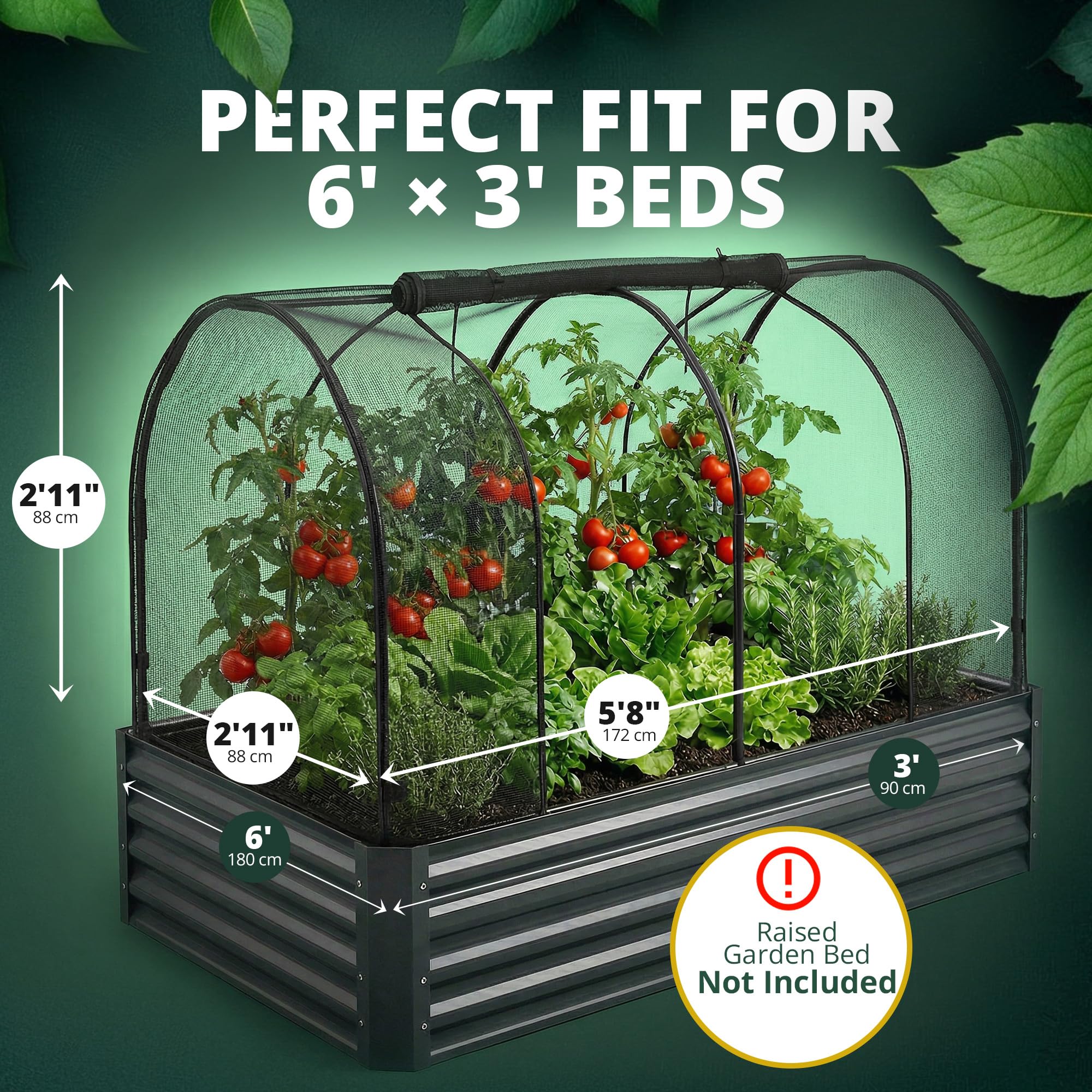 Grow Master pest protection mesh closeup shows ultra-fine barrier for crops