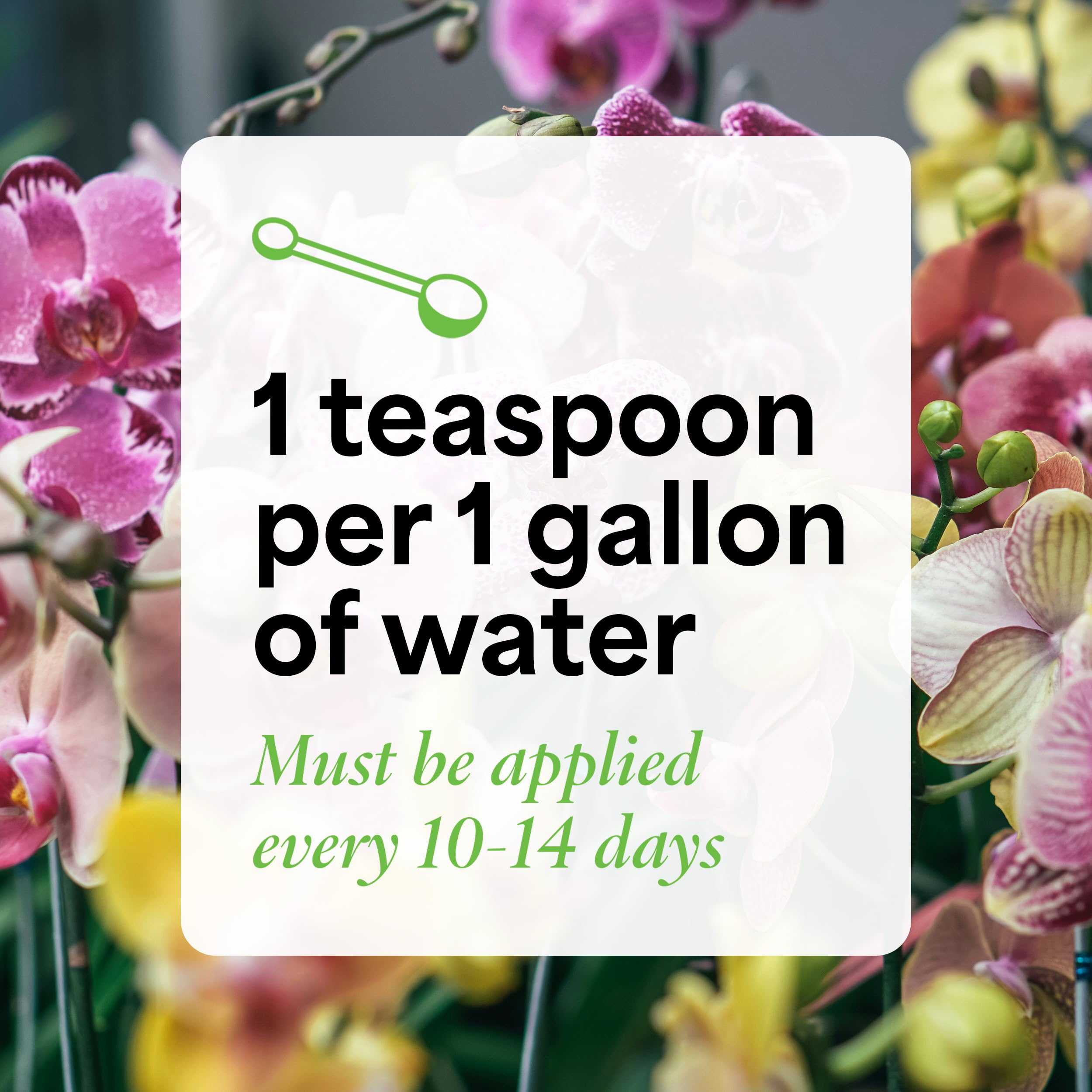 Grow More 10oz bottle enables convenient weekly applications