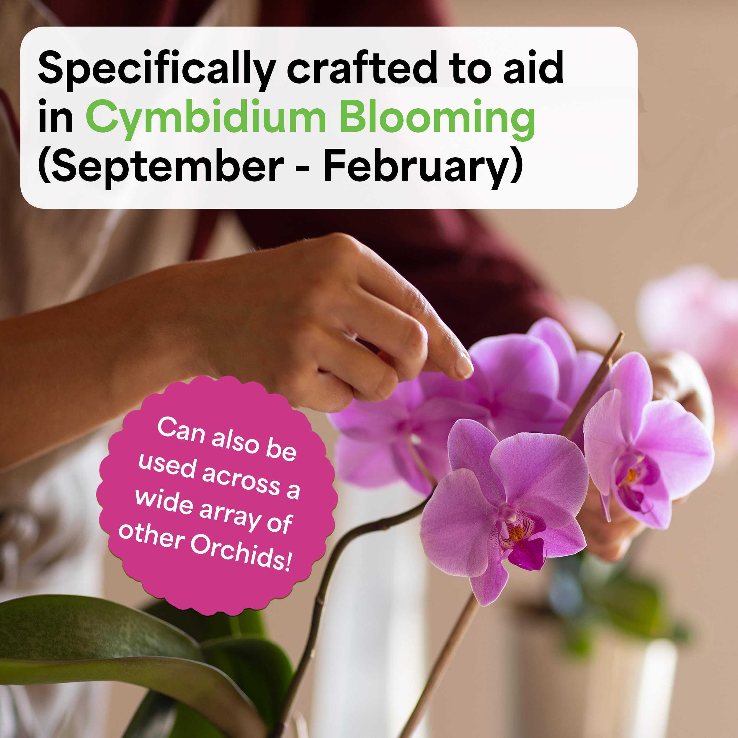 Grow More made-in-USA orchid fertilizer packaging supports local manufacturing