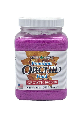 Grow More includes chelated micronutrients for comprehensive orchid nutrition.