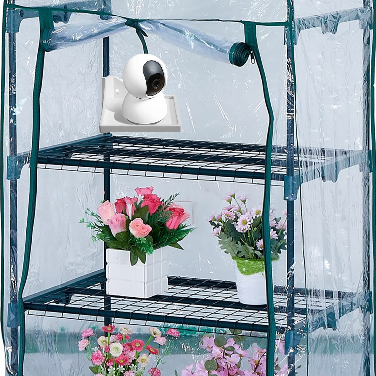 Grow Tent Corner Shelf 16mm pole fit ensures secure inside-tent attachment.