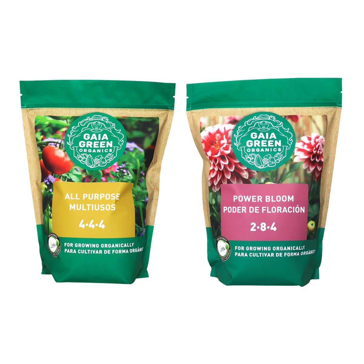 Growbuds Gaia Green Power Bloom bundle fertilizer supports flowering and robust plant growth