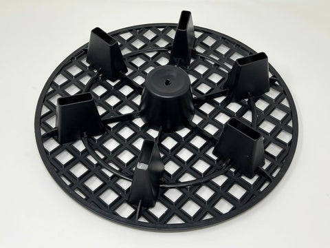 GROWDOTS 13 inch stand is durable and supports pots securely.