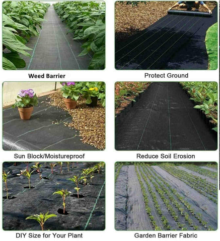 Groweco commercial weed barrier fabric suitable for large-scale projects