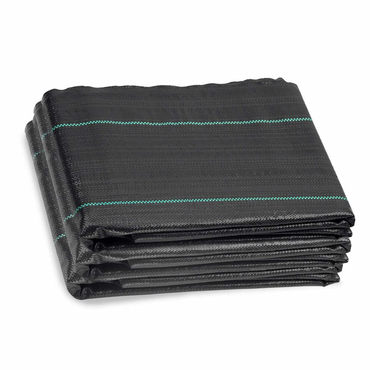 Groweco weed barrier fabric 6ft x 50ft blocks weeds while preserving soil moisture.