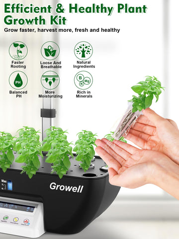 Growell durable baskets ready for multiple growing cycles