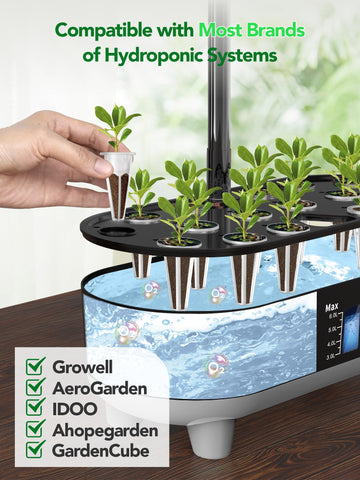 Growell grow sponges 120-pcs ready for soaking and seed germination.