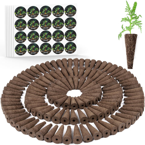 Growell hydroponic pods kit; complete 240-count starter for versatile seed germination.