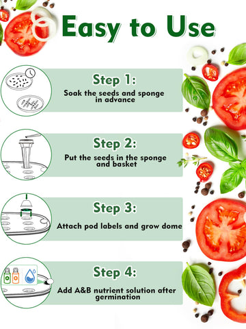 Growell kit in use indoors on a kitchen counter for home gardening