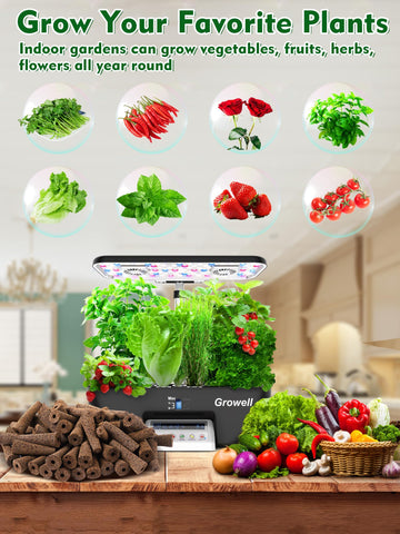 Growell A and B plant foods for indoor nutrient balance