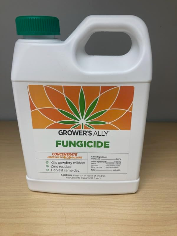 Grower's Ally Fungicide bee-safe formula suitable for homes with kids and pets