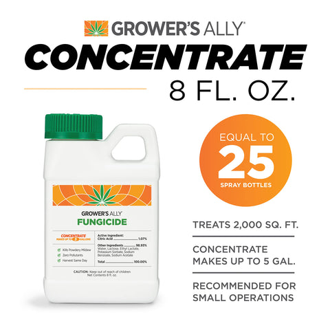Grower's Ally OMRI-listed organic label for safe gardening.