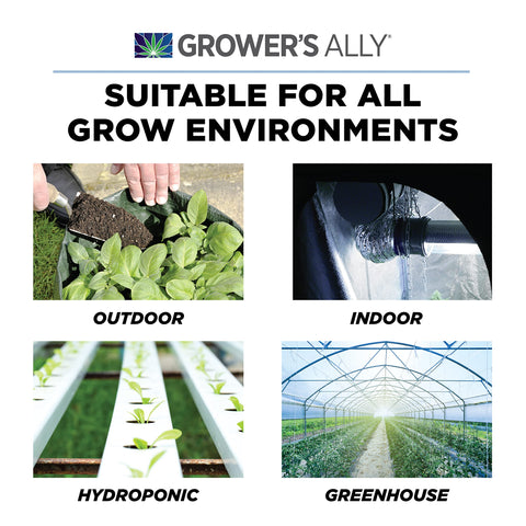 Grower's Ally Spider Mite Spray OMRI listed label.
