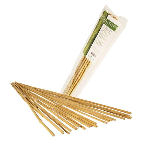 Grow!t Hydrofarm bamboo stake close-up 4ft highlighting smooth finish and renewable material