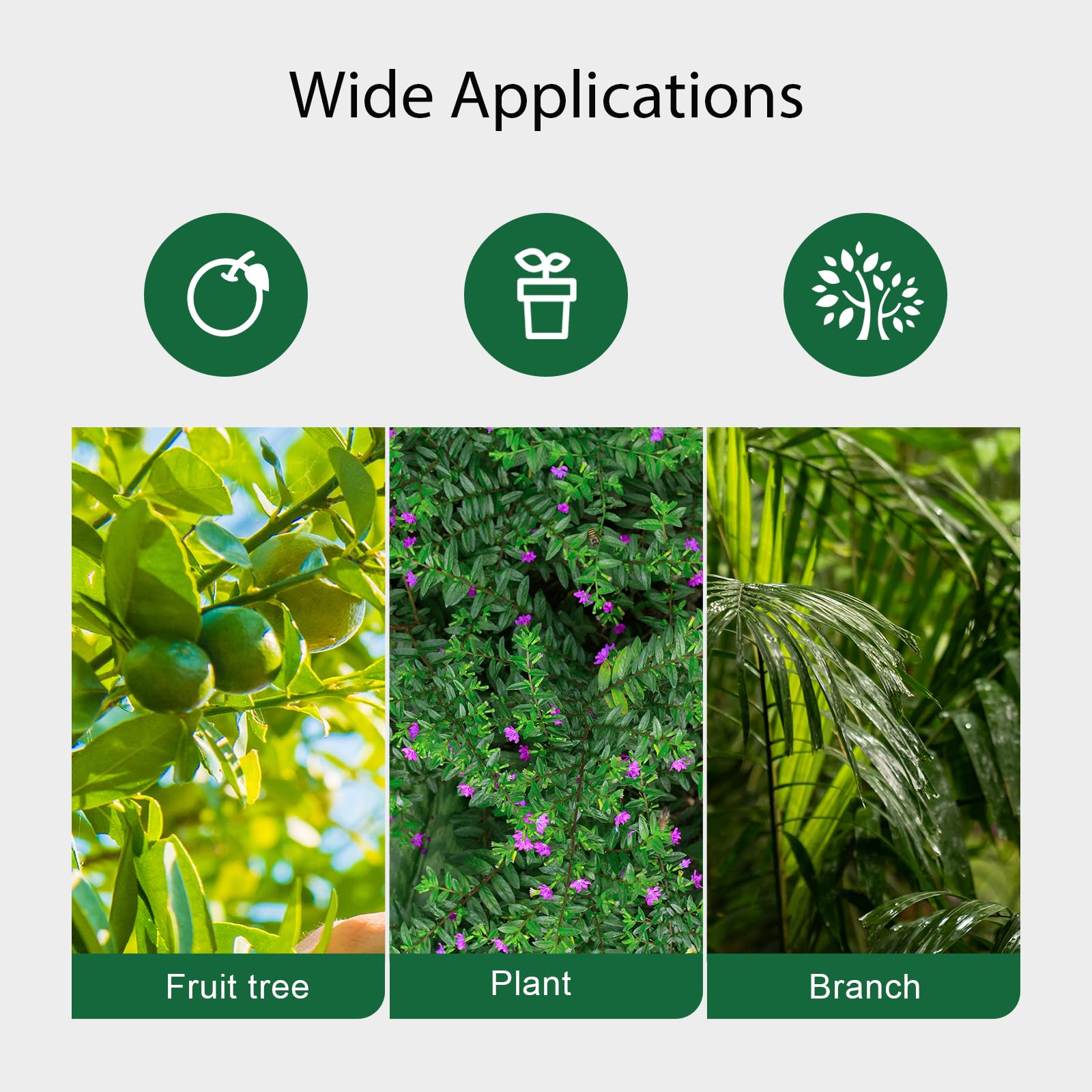 GROWNEER six-pack ensures ready-to-use trimming scissors for multiple tasks