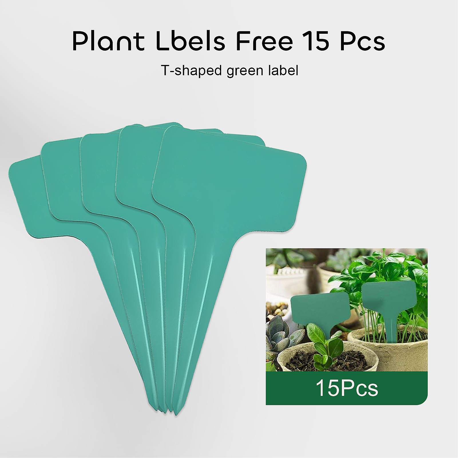 GROWNEER easy seedling transplant design reduces root disturbance during planting