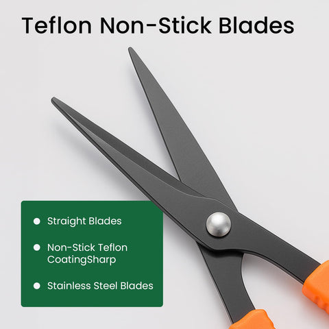 GROWNEER ergonomic rubber grip for comfortable long pruning sessions.